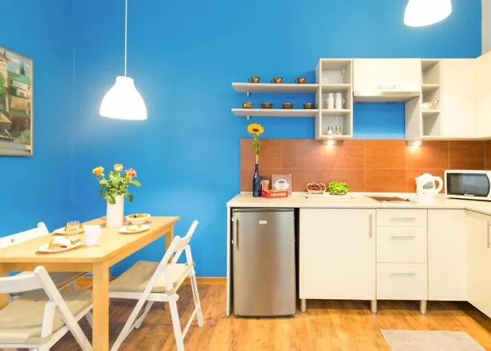 The Quiet Blue In The Center! アパート *